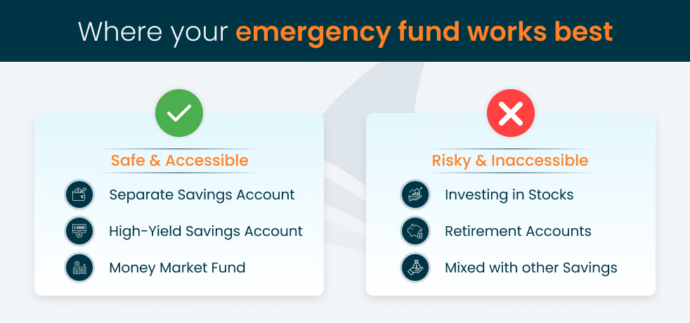 Where Your Emergency Fund Works Best